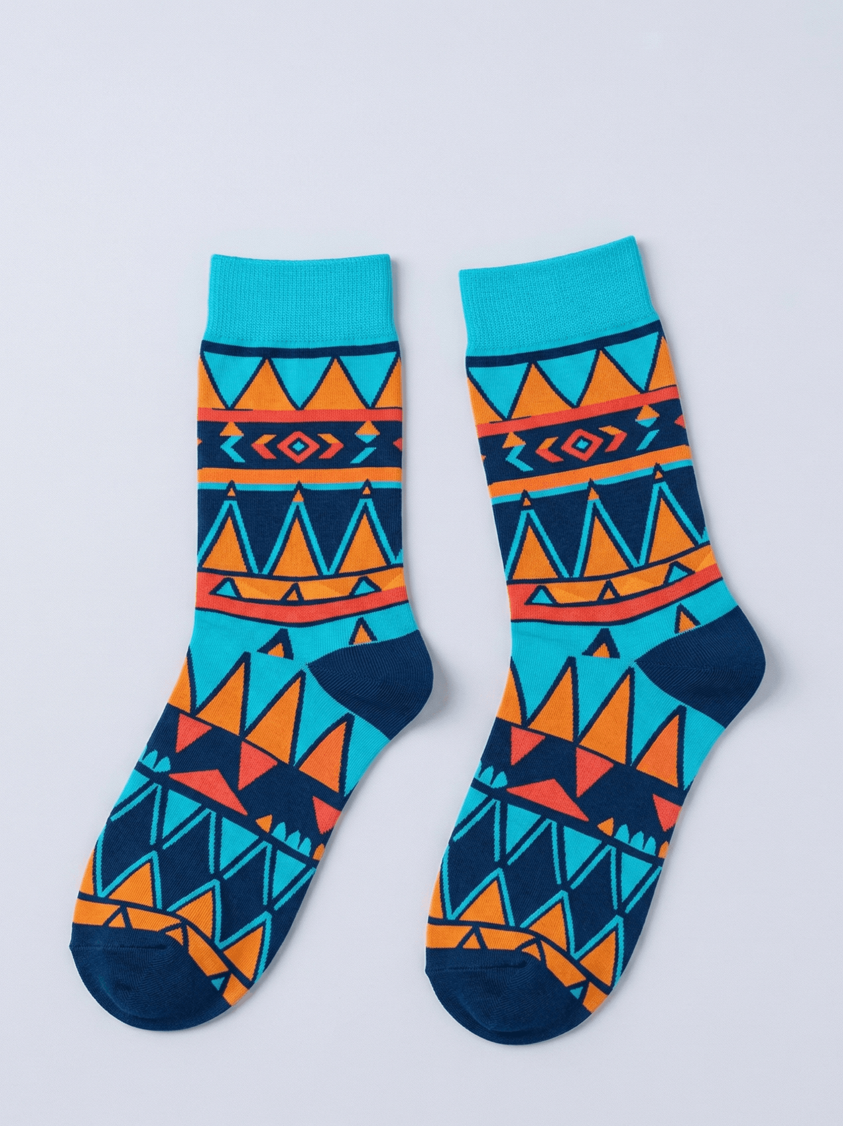 Chaussettes bleues claires